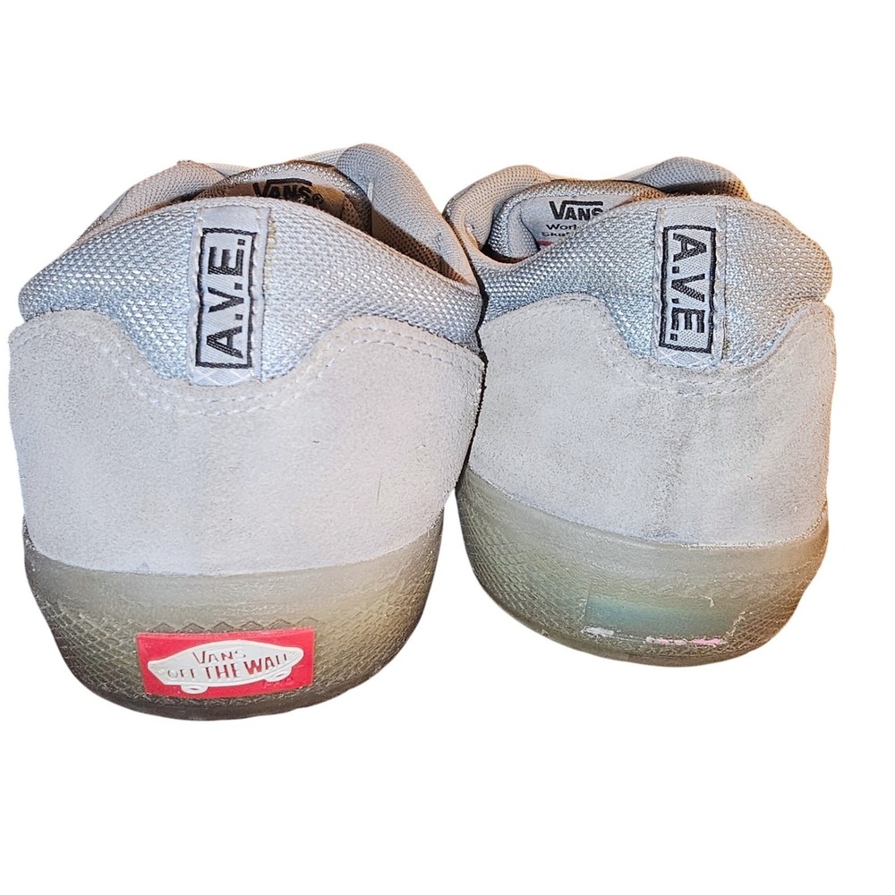 Vans AVE Pro Mens Skate Shoes Size 13 Light Blue Suede Mesh Low Top Casual - Picture 13 of 15